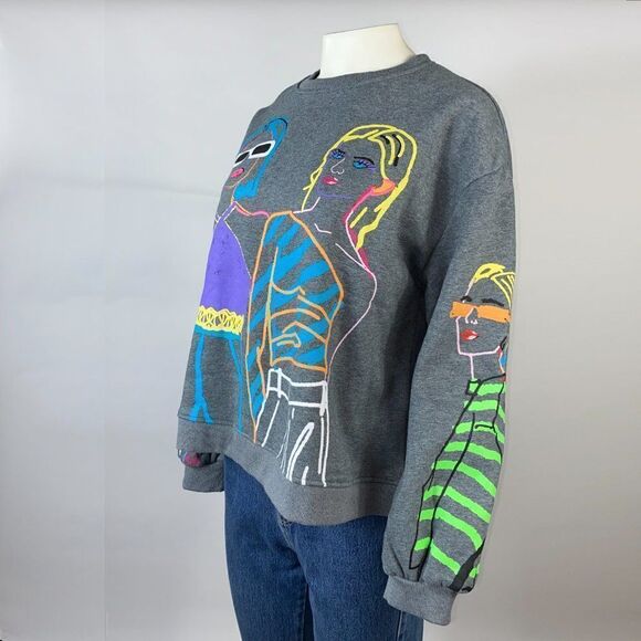 ZARA PRINTED GIRLS SWEATSHIRT  - Picture 4 of 14